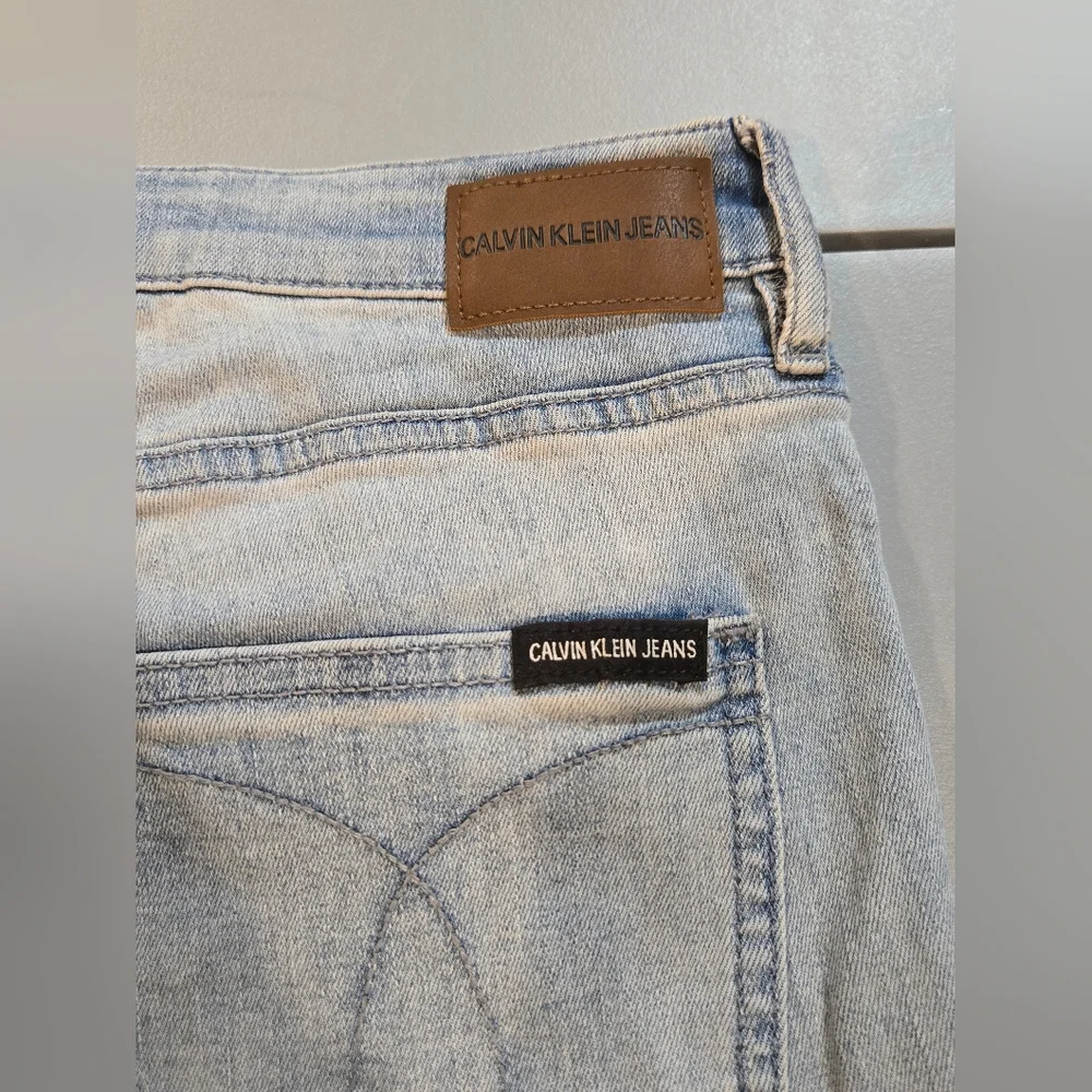Calvin Klein Jeans Light Blue Denim (7c2) - Picture 9 of 9